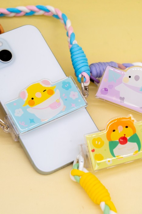Chun-Li & Friends Series Phone Back Clip Lanyard
