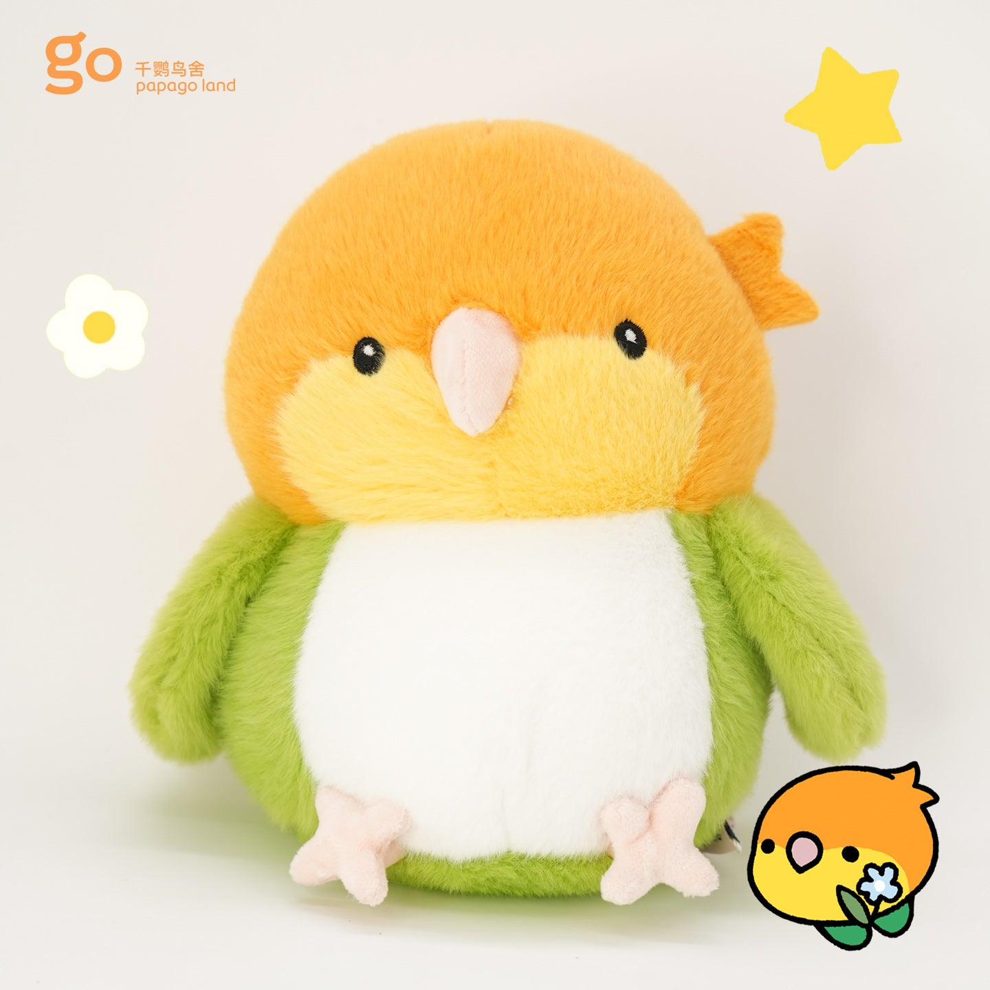 Chunli and Her Friends Series: Kakariki Gui Yuan Plush Doll