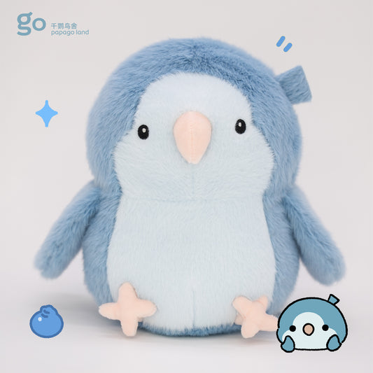 Chunli and Her Friends Series: Monk Parakeet Er Hu Plush Doll