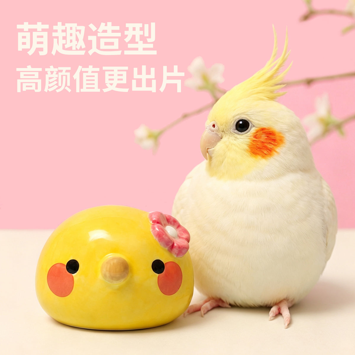 Papago Land Ceramic Parrot Bird Bowl