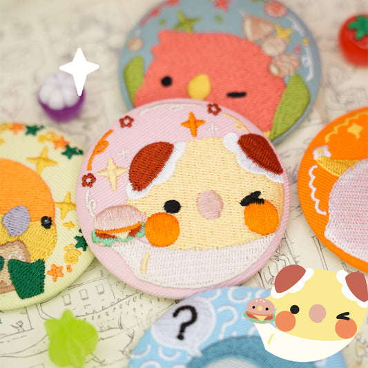 Chunli and Her Friends Series - Embroidered Pins