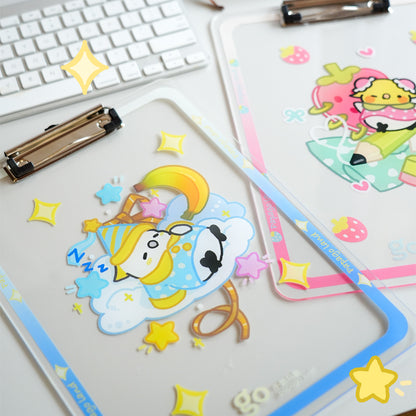 Chunli and Her Friends Series: Acrylic Folder Board