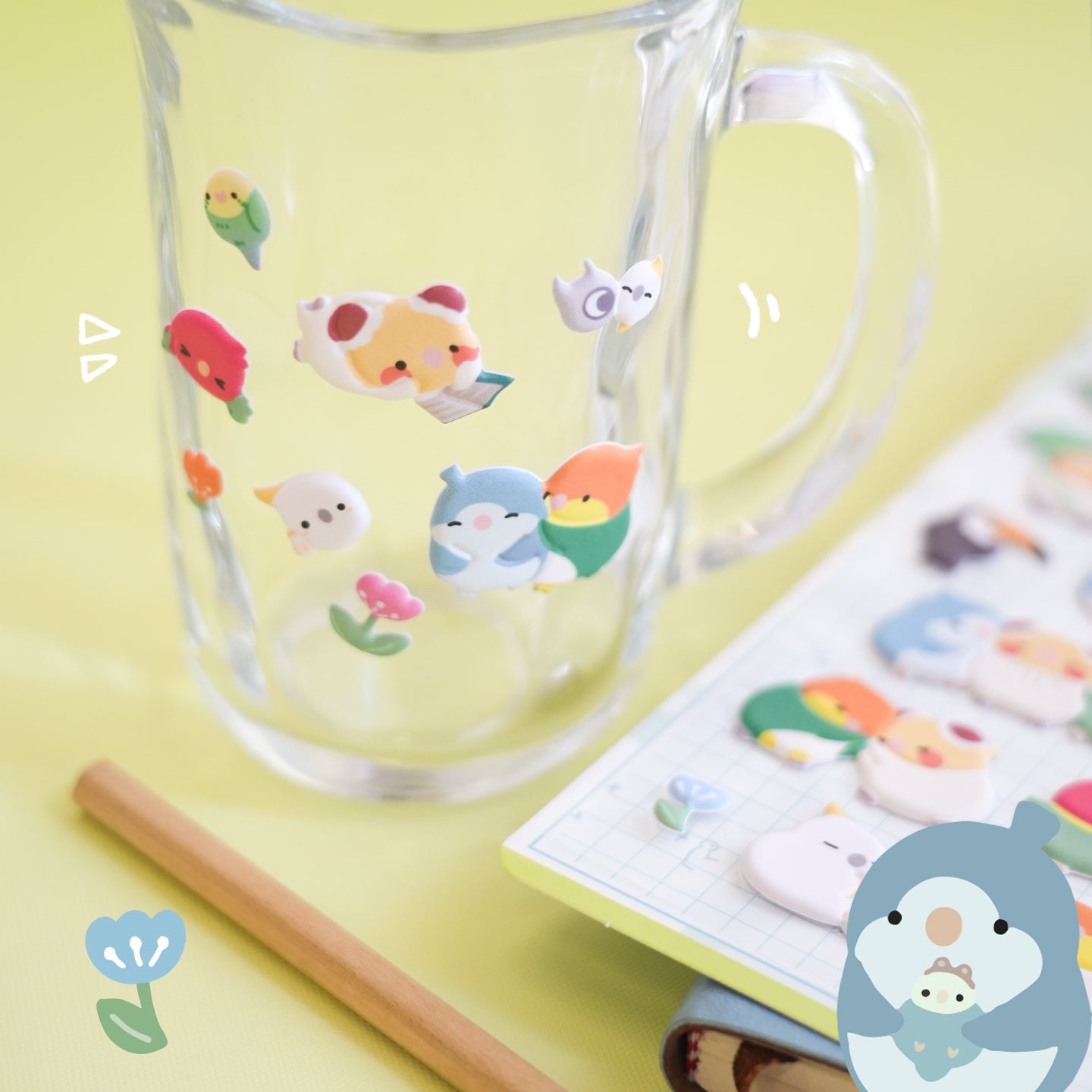 Chunli and Her Friends Series - Bubble Stickers