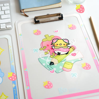 Chunli and Her Friends Series: Acrylic Folder Board