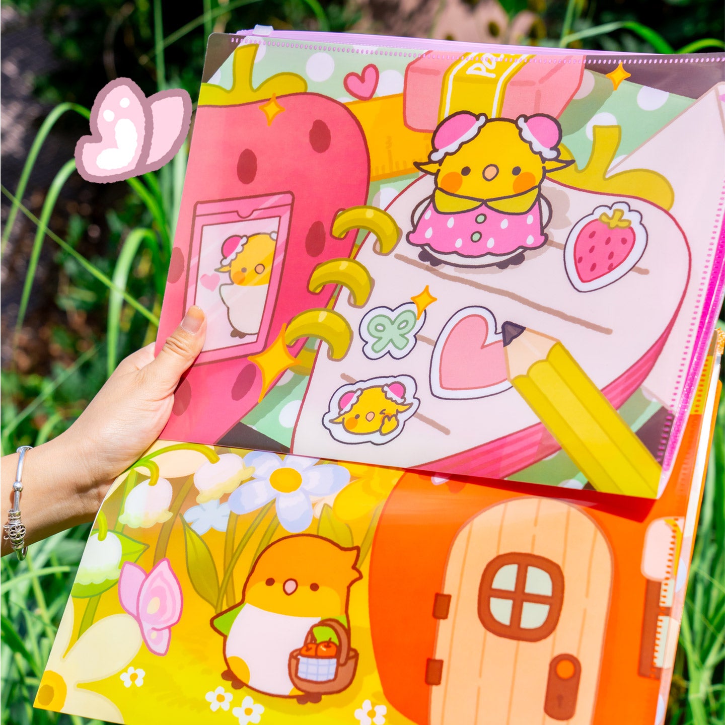 Chunli & Friends Series 6+1 Document Folder Set