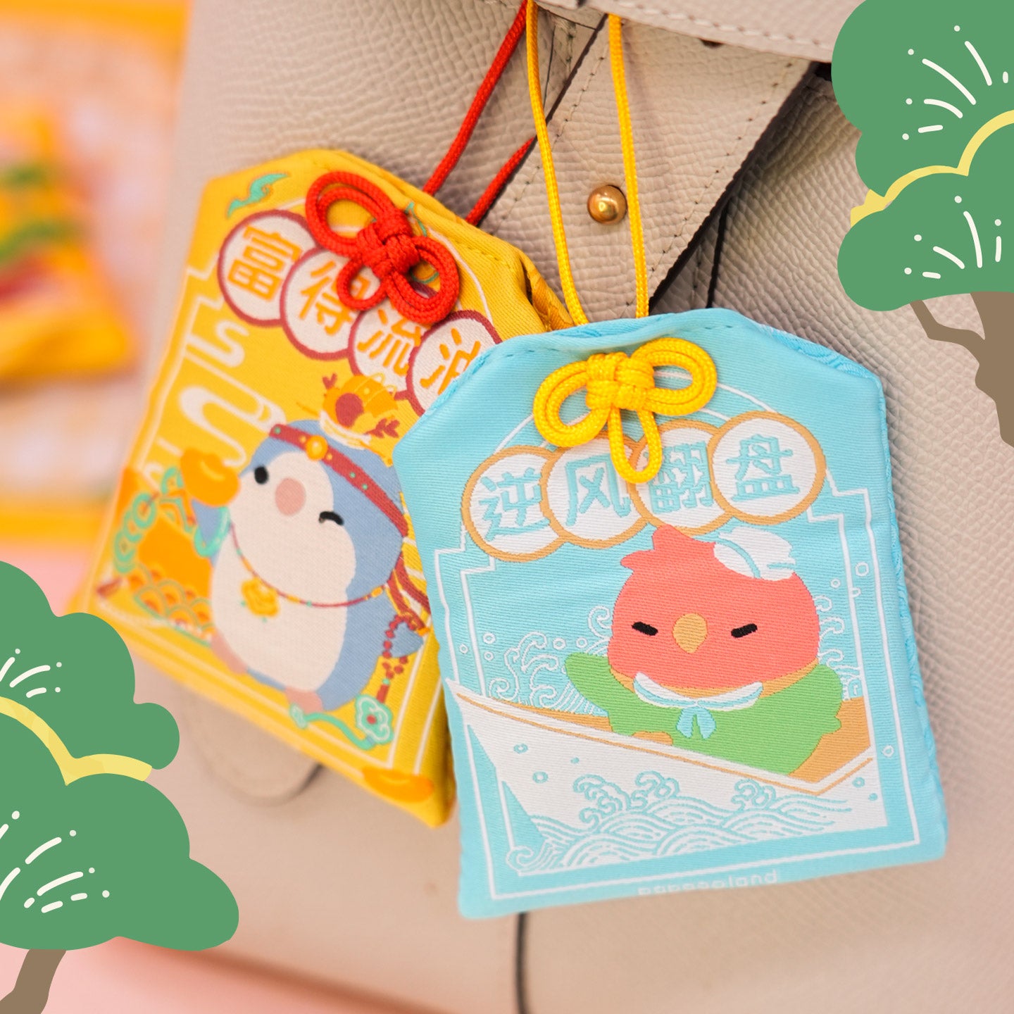 Chunli & Friends Collection: Omamori Charms
