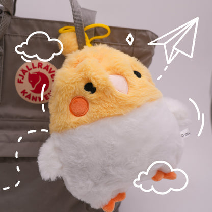 Cockatiel Plush Drawstring Bag