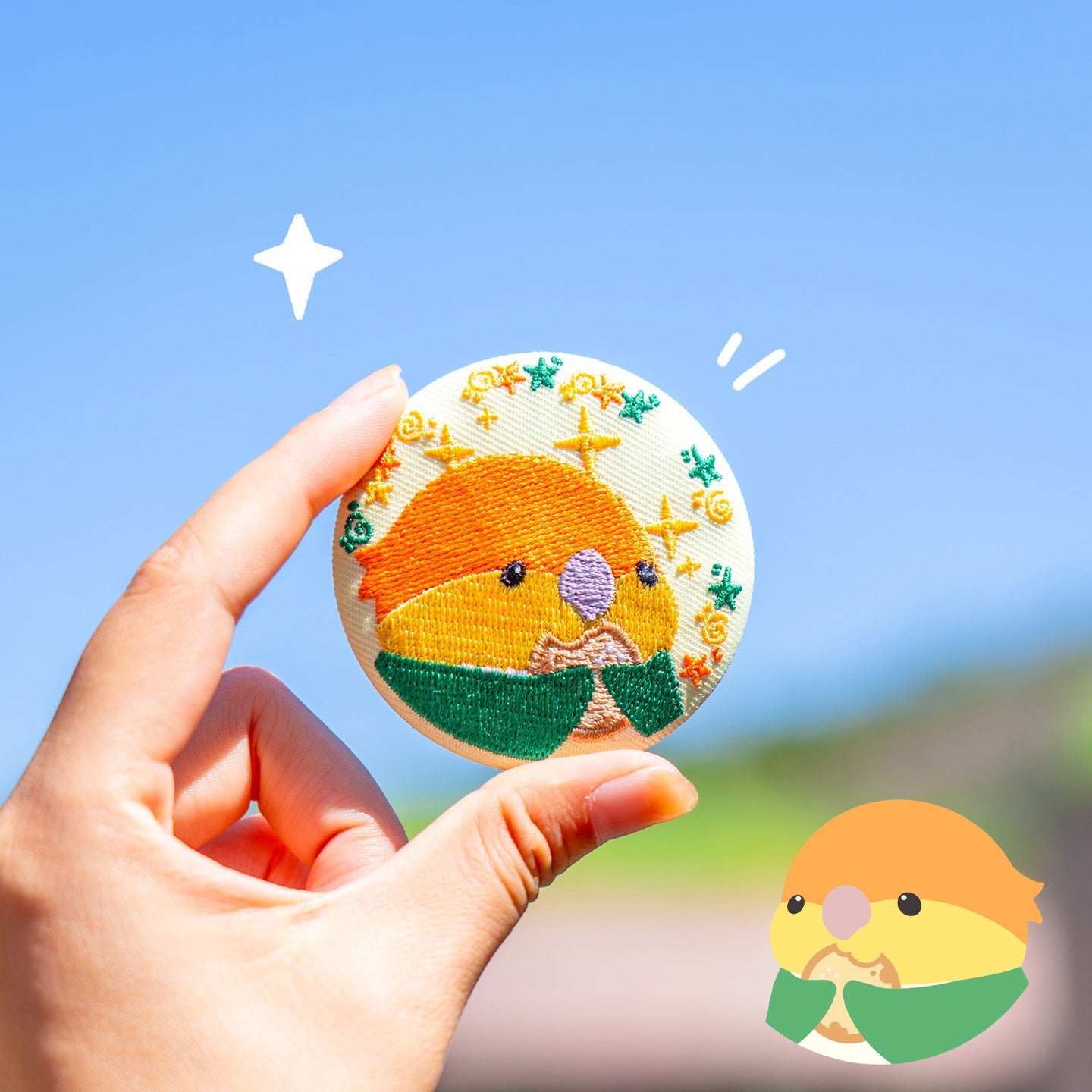 Chunli and Her Friends Series - Embroidered Pins