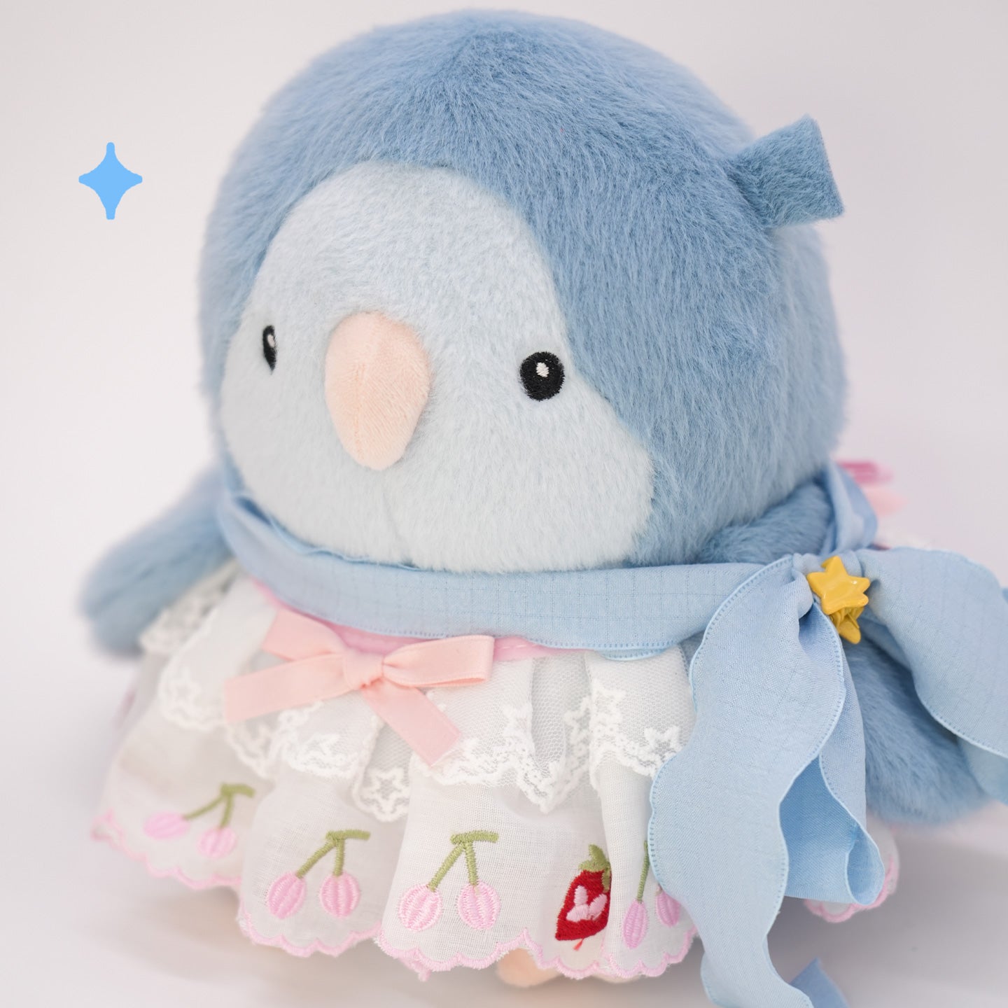 Chunli and Her Friends Series: Monk Parakeet Er Hu Plush Doll