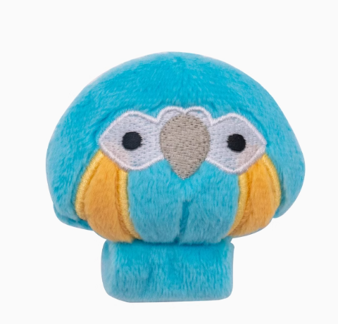 Parrot hair hoop doll