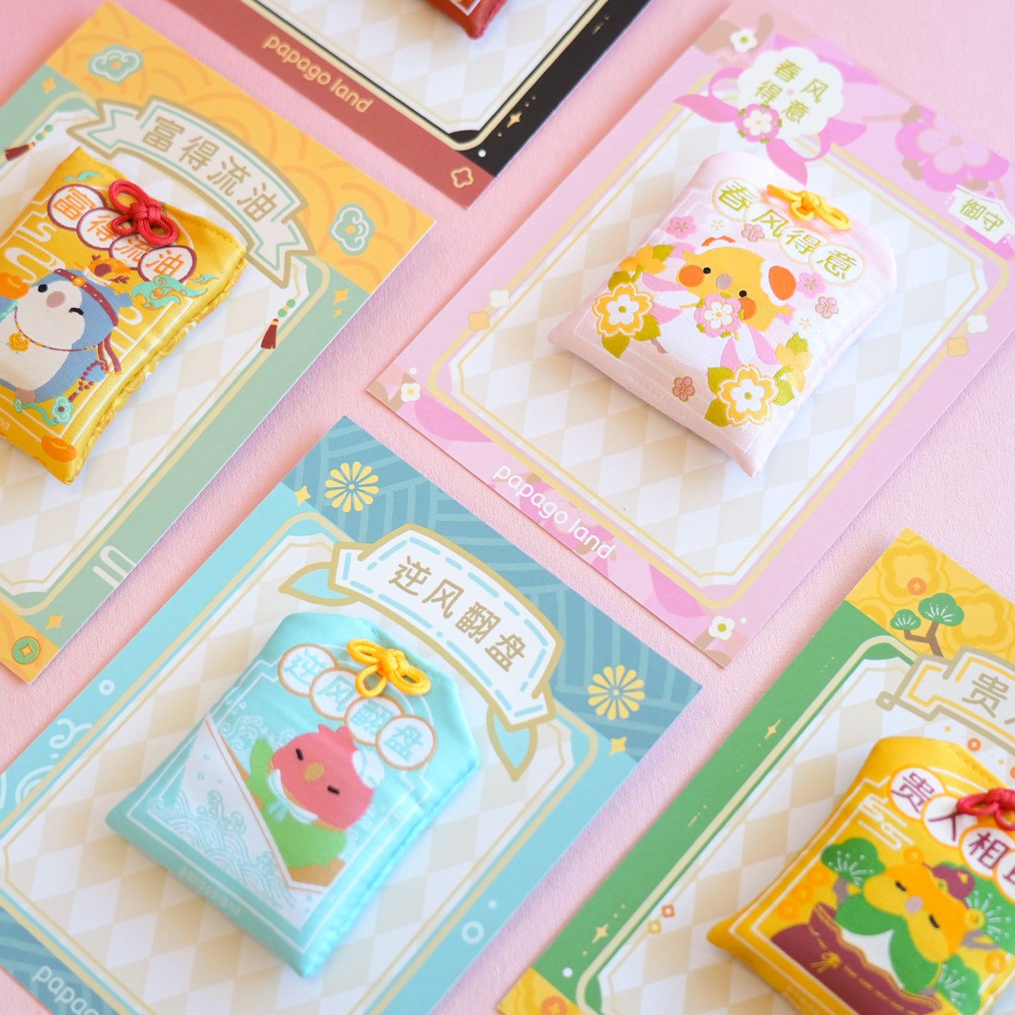 Chunli & Friends Collection: Omamori Charms