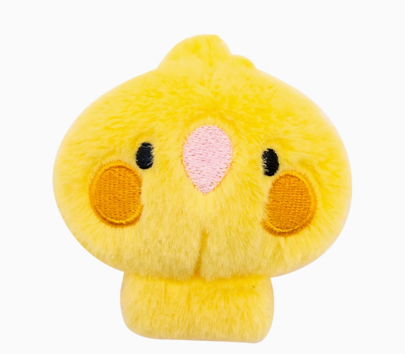Parrot hair hoop doll